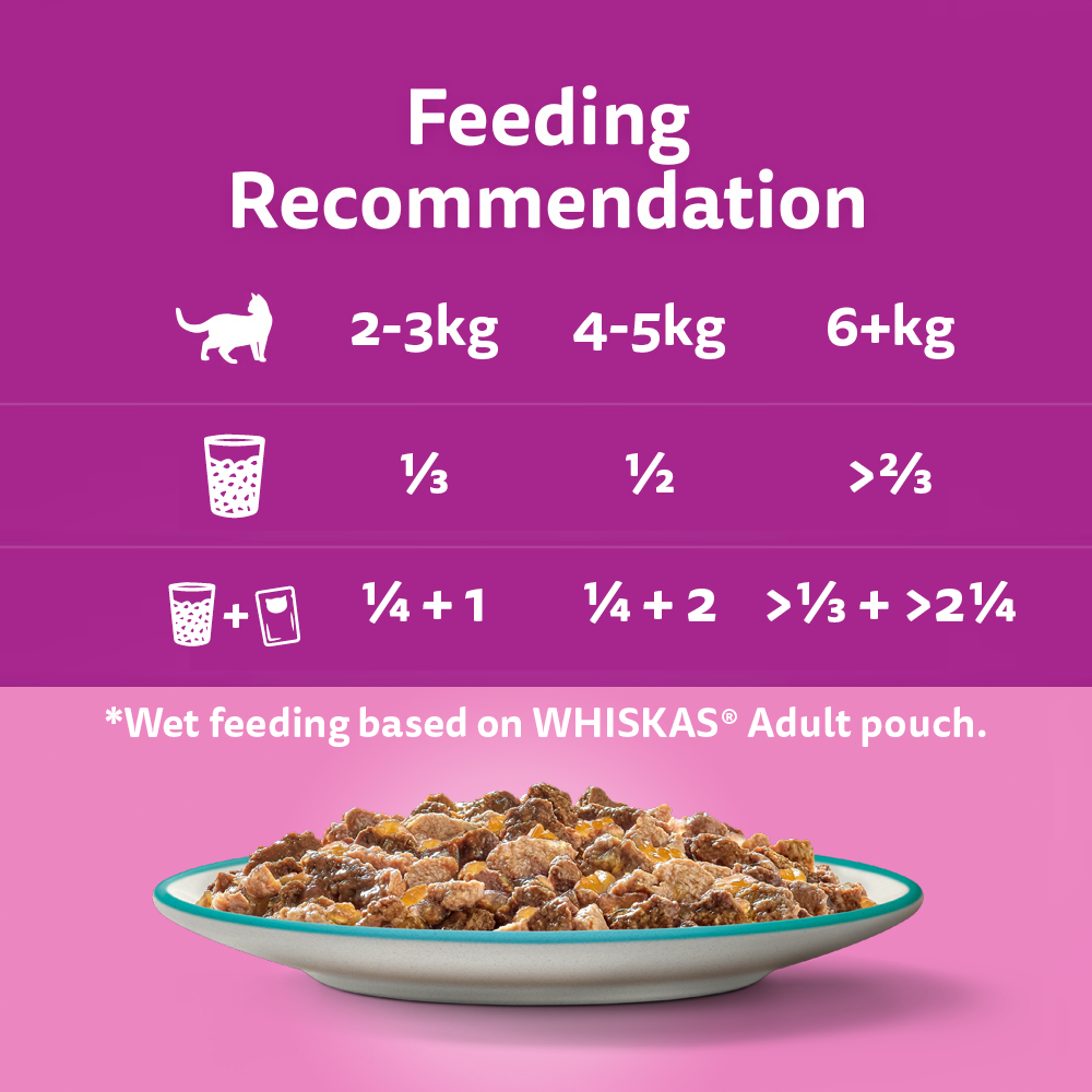 Adult Dry Cat Food with Tuna WHISKAS AU